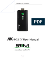 Mk802 IV Engleza User Manual 0502