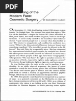 The Making of The Modern Face:: Cosmetic Surgery