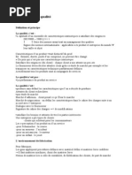 Assurance Qualite PDF