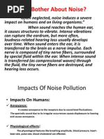 Noise Pollution