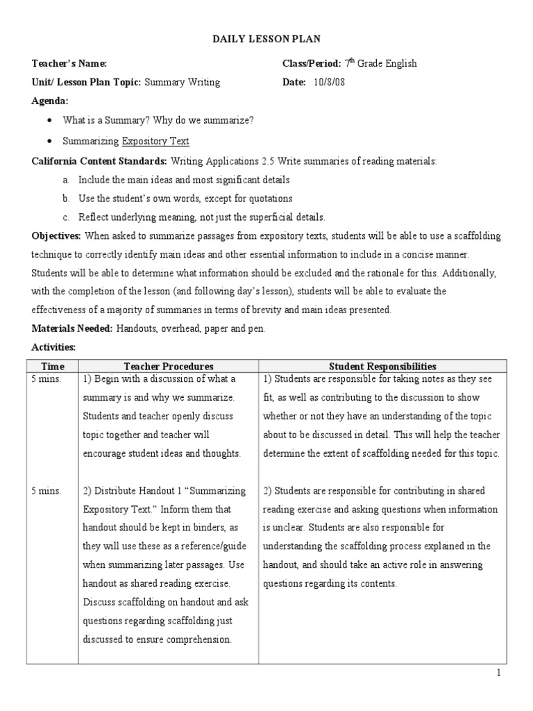 Sample summary response essays picture