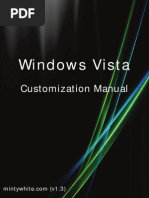 Windows Vista Customization Manual Mintywhite