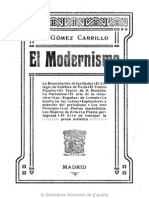 El Modernismo - Gomez Carrillo