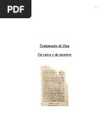 Evangelhos Apócrifos - Testamento de Dan