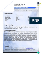 Dexin Su-440l Polyether Polyol: Typical Properties