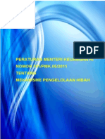 PMK 191 2011 Tentang Mekanisme Pengelolaan Hibah