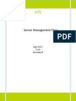 Server Management Flow V1.0