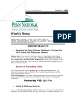 Penn National Weekly News April 14, 2014