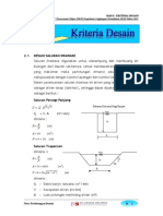 Kriteria Desain Drainasi Kota Tegal