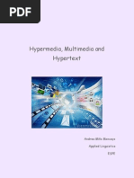 Hipertext, Hypermedia and Multimedia