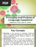 Download Principles and Purpose of Language Assessment by Erika Joyce Santos SN218112862 doc pdf