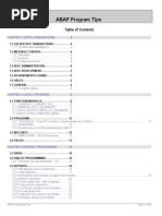 ABAP Program Tips v3