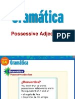 Grammar Possessive Adjectives Slides