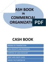 Cash Book Commercial Organization