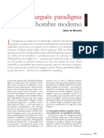 E Burgues, Paradigma Del Hombre Moderno - A. de Benoist