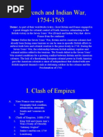 6 the French and Indian War