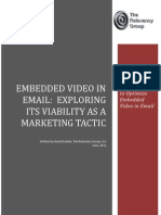 Embedded Video in Email