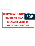 National Income Formula and Numericals