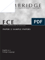 FCE - PAPER 2