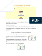 Leyes de Corrientes de Kirchoff