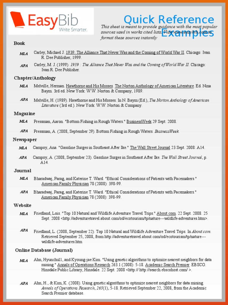 Citation Formats for Common Sources | PDF | Social Science | History