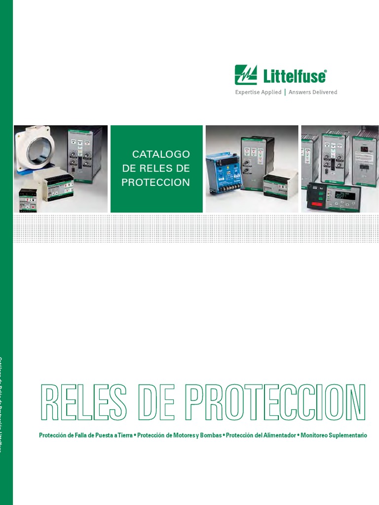 Littelfuse Spanish Relay Catalog PDF Relé Transformador