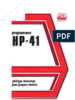 Programmer HP41