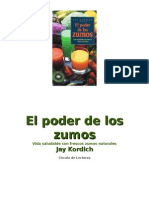 El Poder de Los Zumos. Joy Kordich