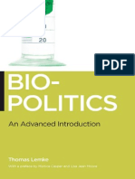 Biopolitics An Advanced Introduction Biopolitics Medicine Technoscience and Health in The 21st Century