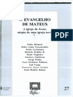 O Próprio Do Evagnelhode Mateus - RIBLA 27 B