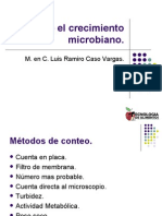 Midiendo El Crecimiento Microbiano