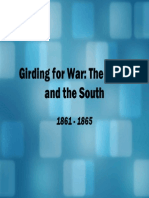 20 - Girding for War, The North and the South, 1861 - 1865