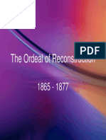 22 - The Ordeal of Reconstruction, 1865 - 1877