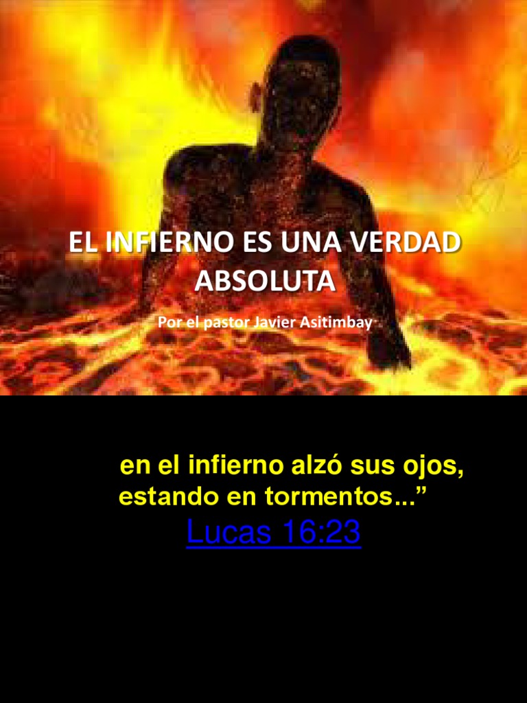 El Infierno Es Una Verdad Absoluta | PDF | Infierno | Jesús