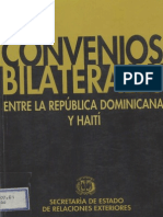 Convenios Bilaterales RD-Haiti