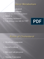 Sources of Cholesterol Cholesterol Synthesis Srebp-2 Lowering Cholesterol Calculating Your Risk For CHD