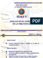 TEMA V Nvo - Análisis en el Dominio de la Frecuencia