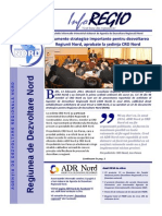 ADR Nord // InfoRegio // Buletin informativ trimestrial // Nr. 1 (42) 2014