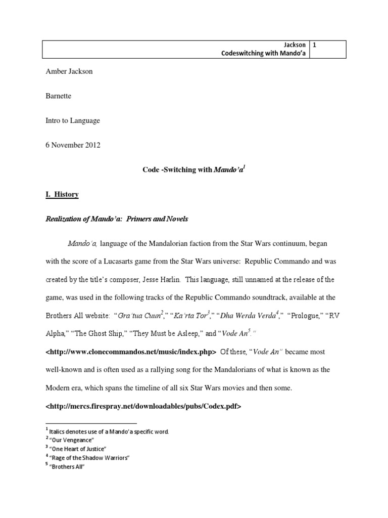 Mandoa Codeswitching Linguistics Study | PDF | Grammar | Linguistics