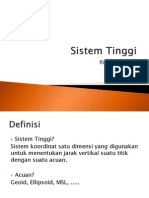 Sistem Tinggi (Referensi Vertikal)