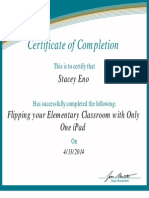 Certificate Flip The Class