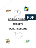 helping kids solve word problems