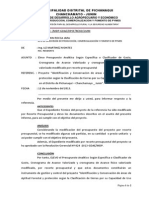 Informe 064 - Elevo Presupuesto Analitico Con Especific de Gasto - Pichanaqui