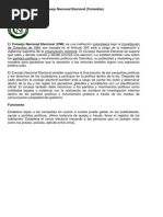 Consejo Nacional Electoral