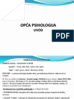 Opca Psihologija - Uvod 2009-10 01