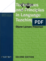 Techniques and Principles in Language Teaching Diane Larsen Freeman Oup 210 Pp