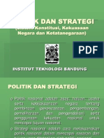 POLITIK DAN STRATEGI