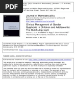 Download 2012 - Clinical Management of Gender Dysphoria in Children and Adolescents - The Dutch Approach by Chrysallis Afmt SN218274605 doc pdf