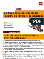 IRES Cgil - Slide - Salari in crisi - 15 ottobre 2009