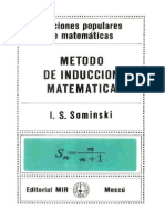 Metodo Induccion Matematica - Sominski